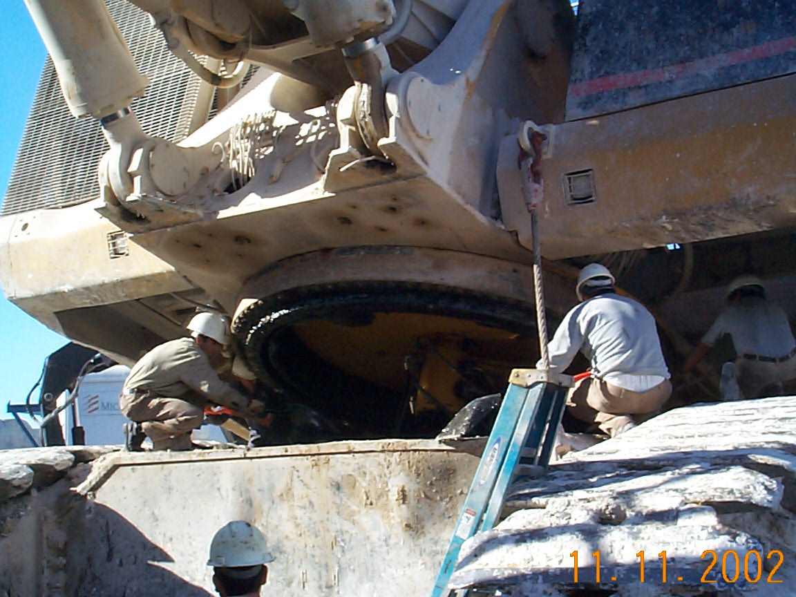 Mining Mayhem Broken Excavator