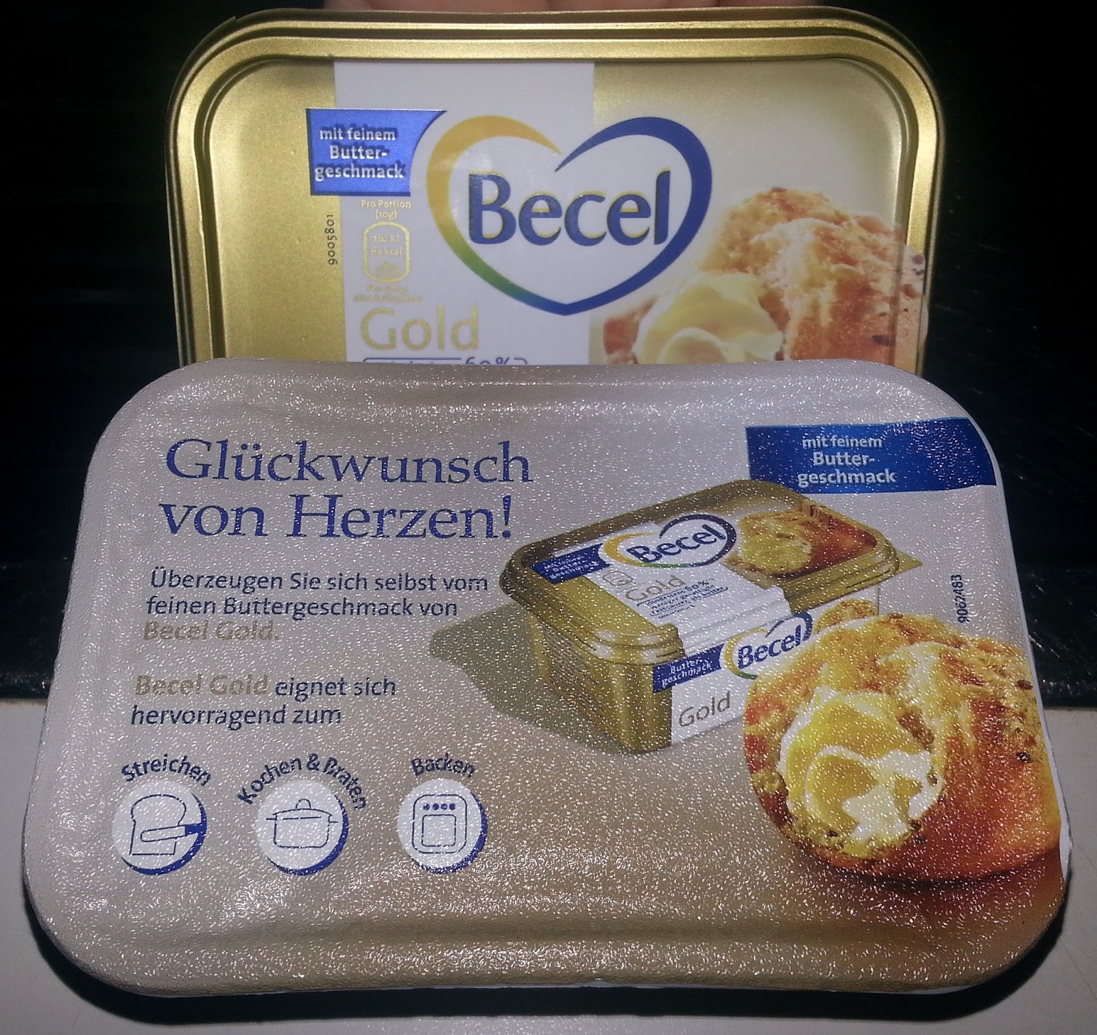 Muttis Produkttest Blog Becel Gold mit feinem Buttergeschmack