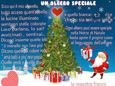 Poesia Di Natale Albero.Bambini In Poesia Un Albero Speciale Natale
