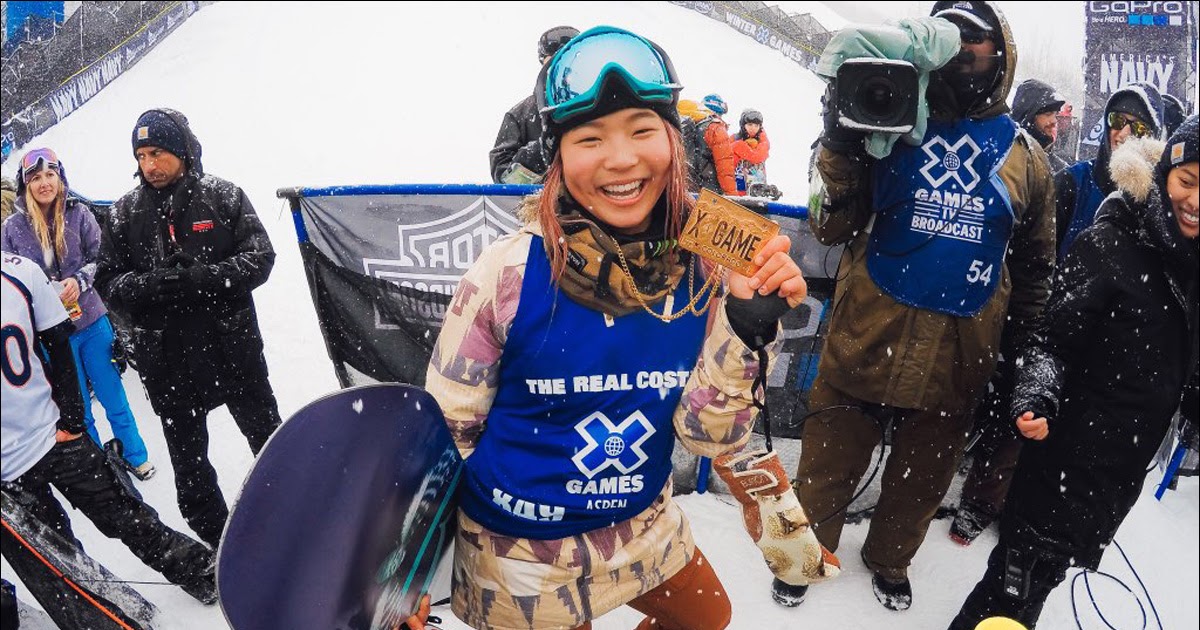 Snowboarder Chloe Kim wins second straight X Games gold