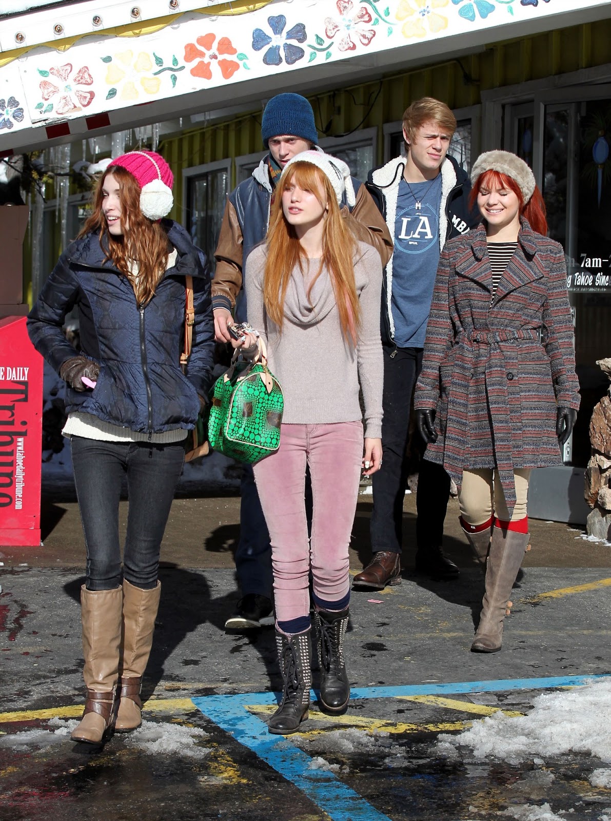 Bella Thorne Bella Thorne Fuera De Casa En Lake Tahoe