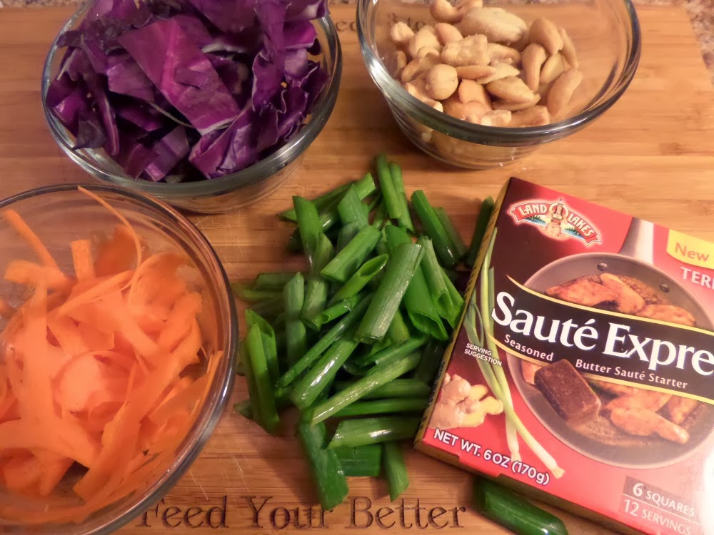 Teriyaki Chicken Wraps Recipe Featuring Land O' Lakes Saute Express