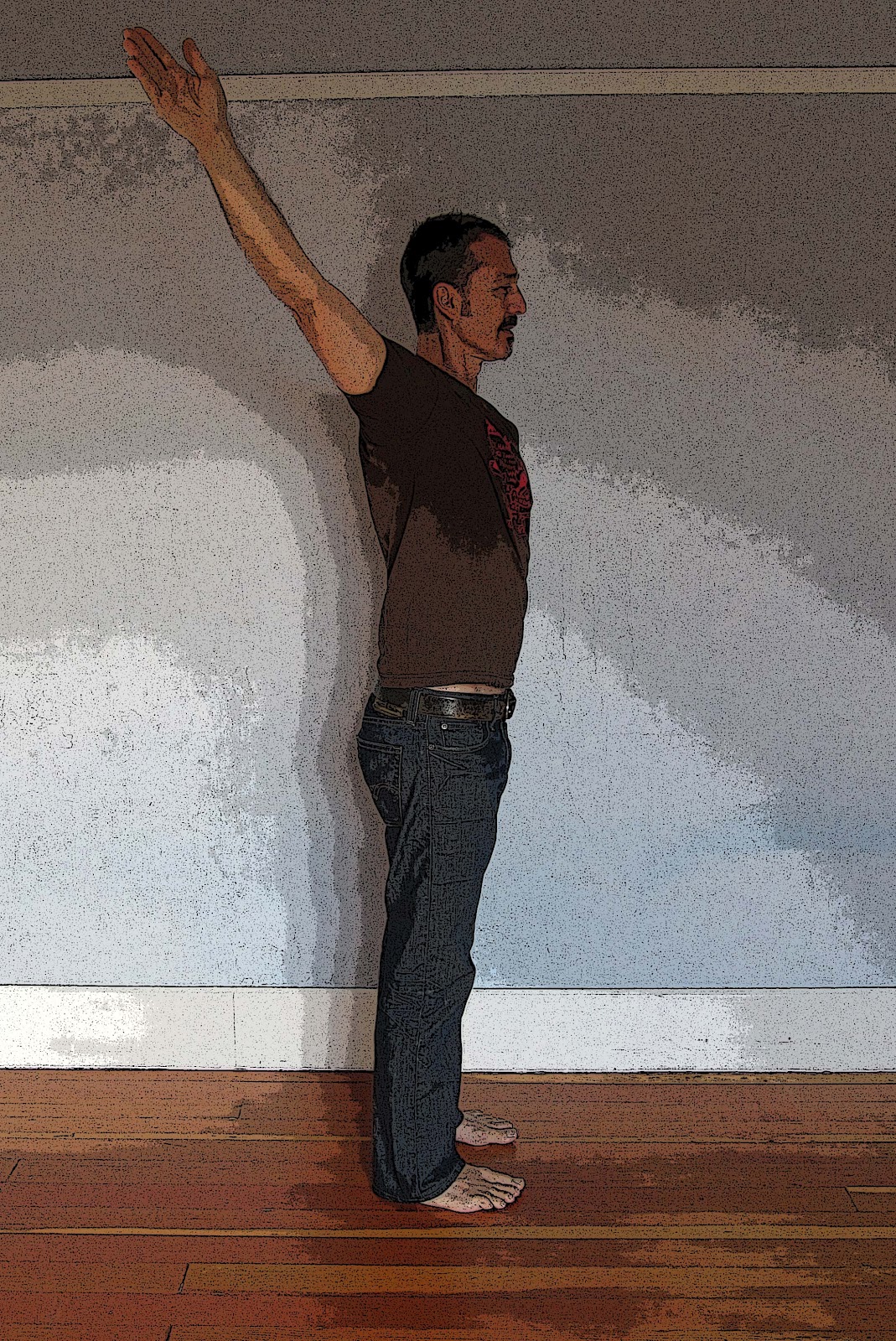 Featured Pose Dynamic Arm Circles multiple fitness