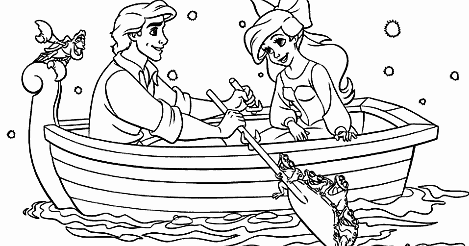 Krafty Kidz Center: Little Mermaid coloring pages