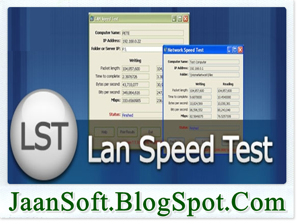 LAN Speed ​​Test 3.5 For Windows Final Update 
