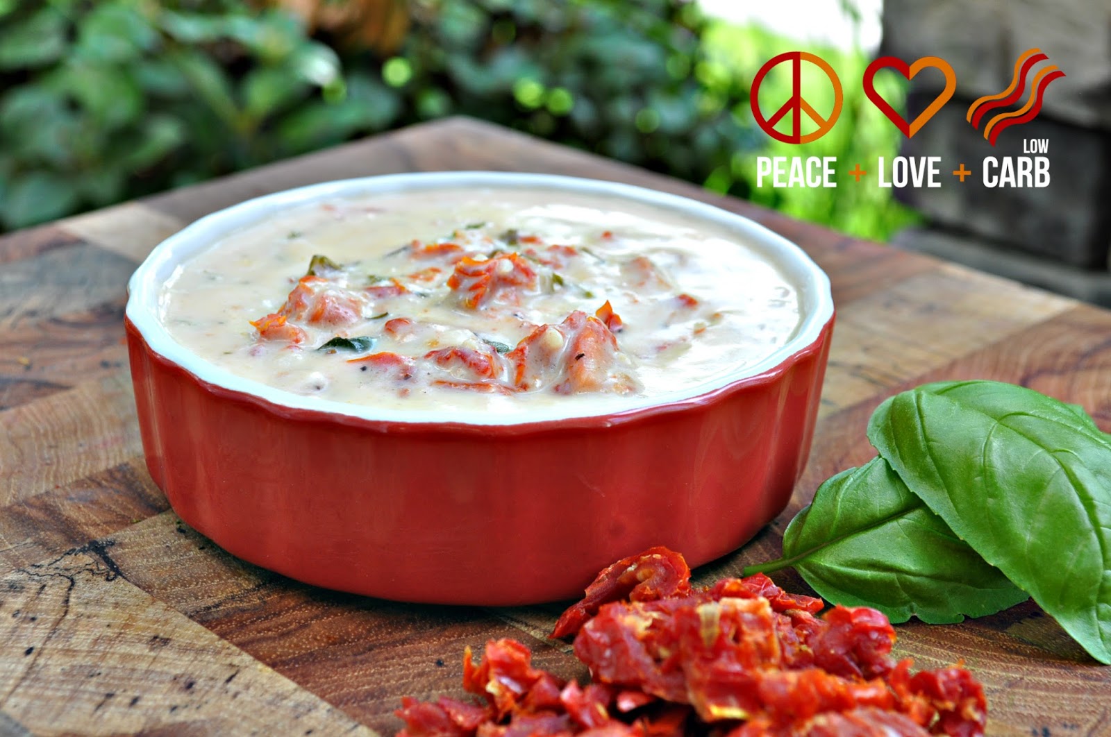 Sundried Tomato Coconut Cream Sauce Peace Love and Low Carb