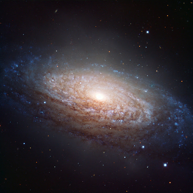 ESO's VLT new image of large Spiral Galaxy NGC 3521