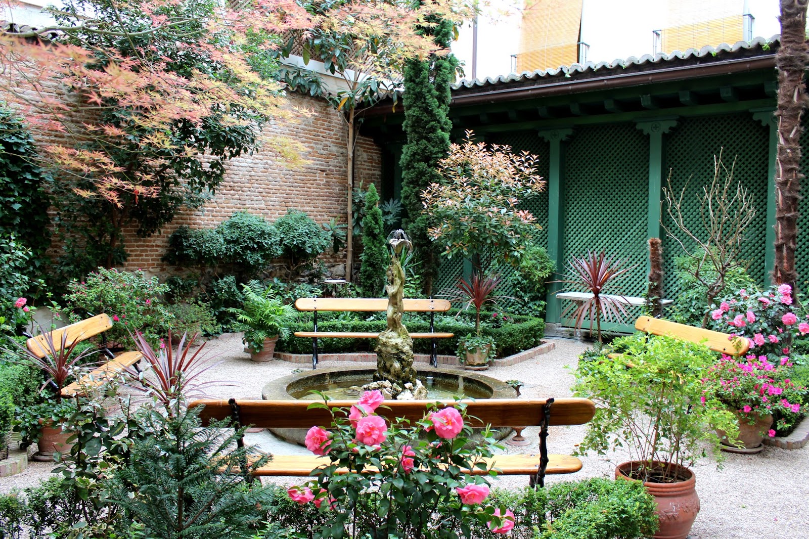 Jardín del Museo del romanticismo