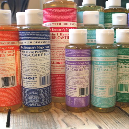 kinksncoilz Dr. Bronner's Castile Soaps