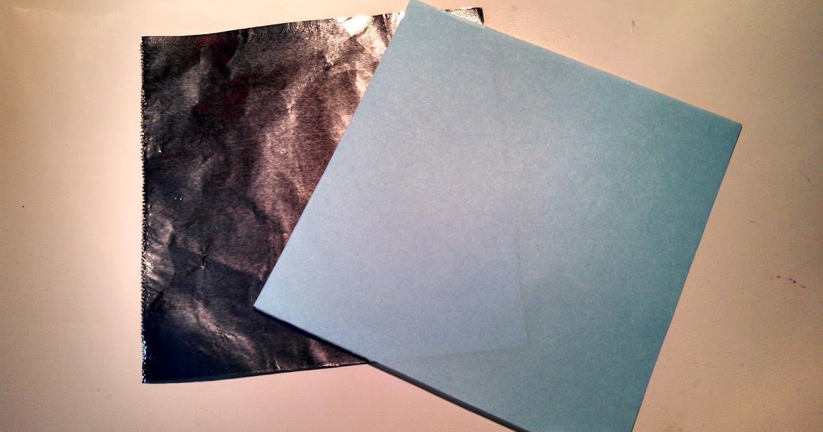 Amber's Little Crafts Aluminium foil origami FUN