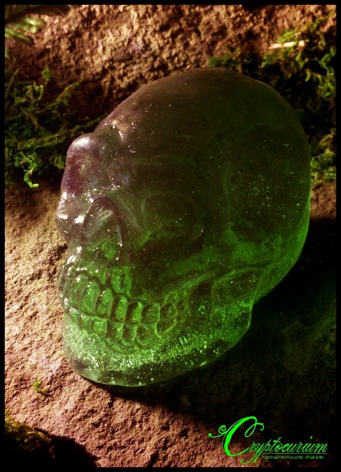 CRYPTOCURIUM CANDY CRYSTAL SKULLS