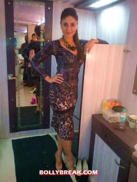 Kareena Kapoor  in hot black lace dress - (2) - Kareena Kapoor at Heroine Promotions