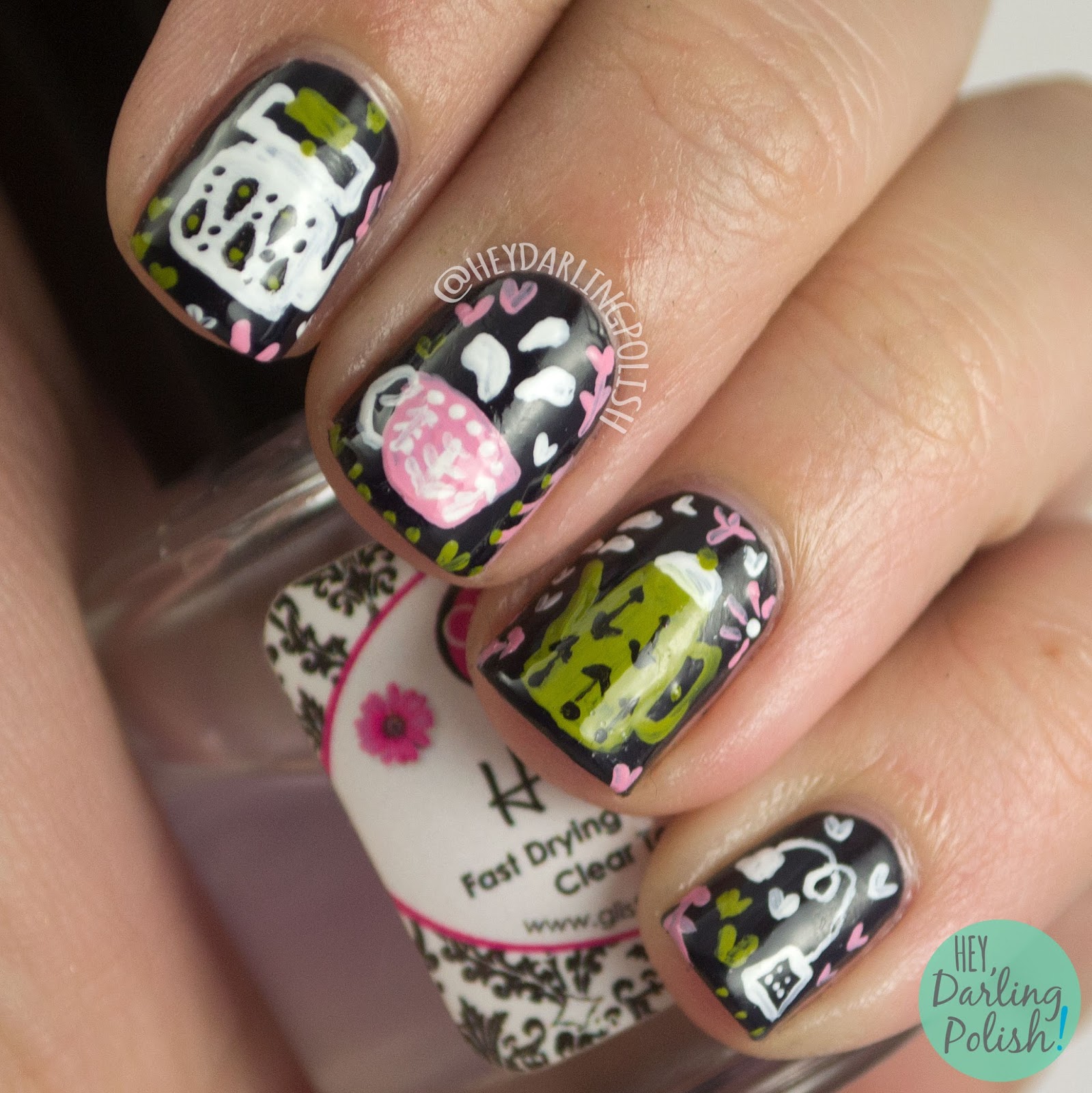 Hey, Darling Polish! The Nail Challenge Collaborative Tea Party Week 2