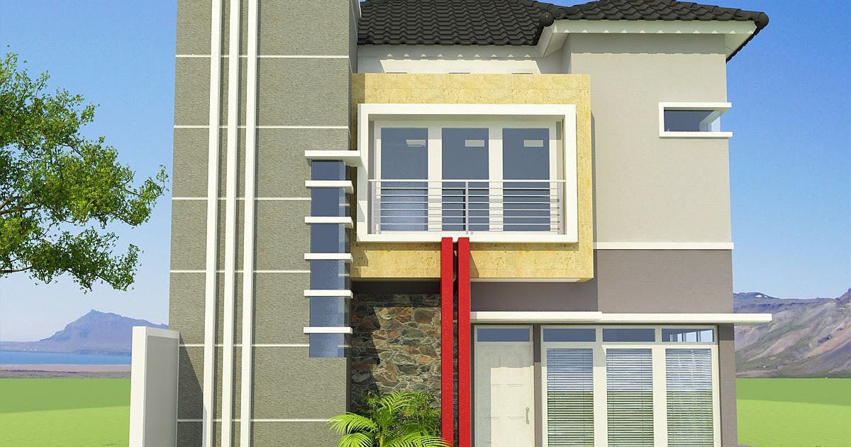 Desain Rumah 2 Lantai Minimalis Terbaik Sepanjang Masa