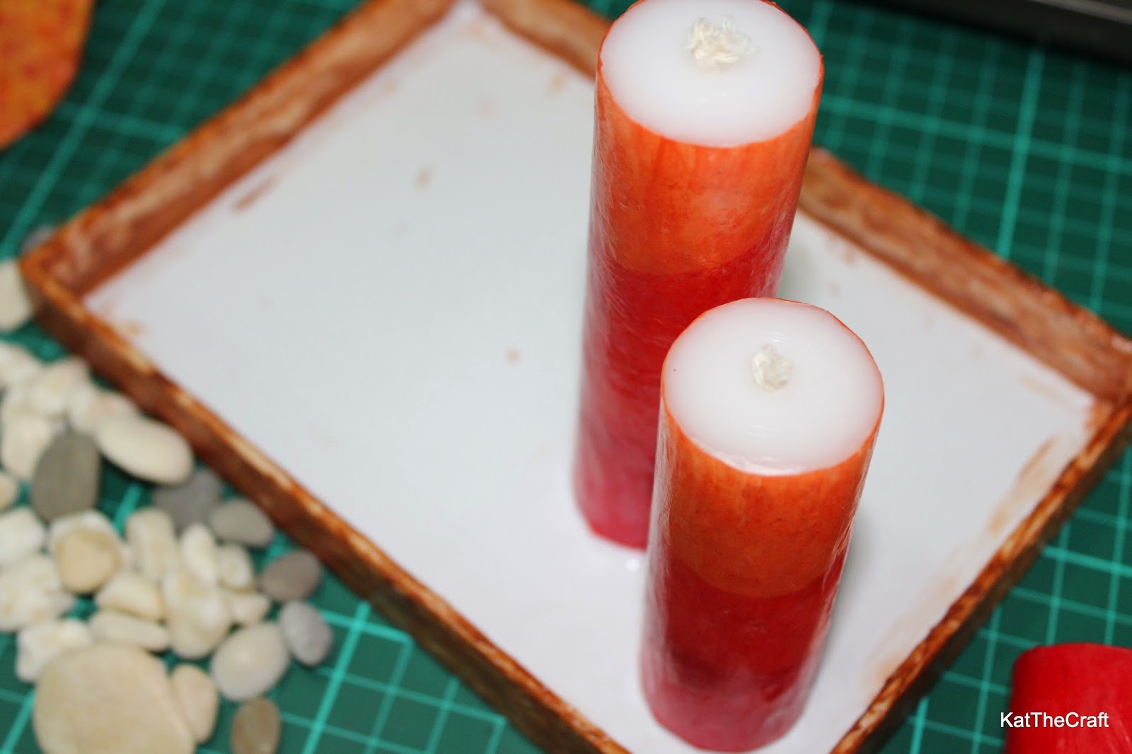 So Many Things to Do, So Little Time DIY Decorative Candle Tray Set