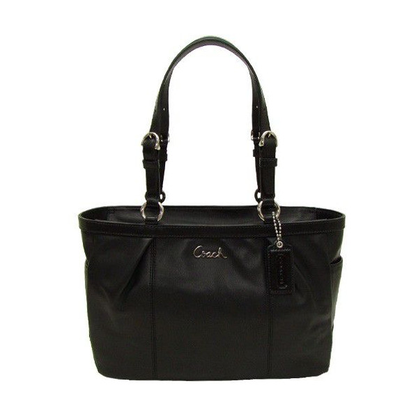 ++ ++ Sold h2s2012010 Coach Leather E/W Gallery Tote Bag