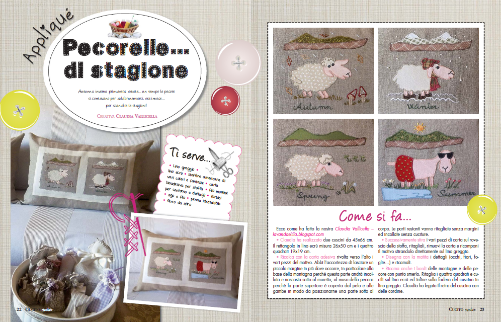 Lavanda E Lilla I Miei Lavori Su Cucito Creativo