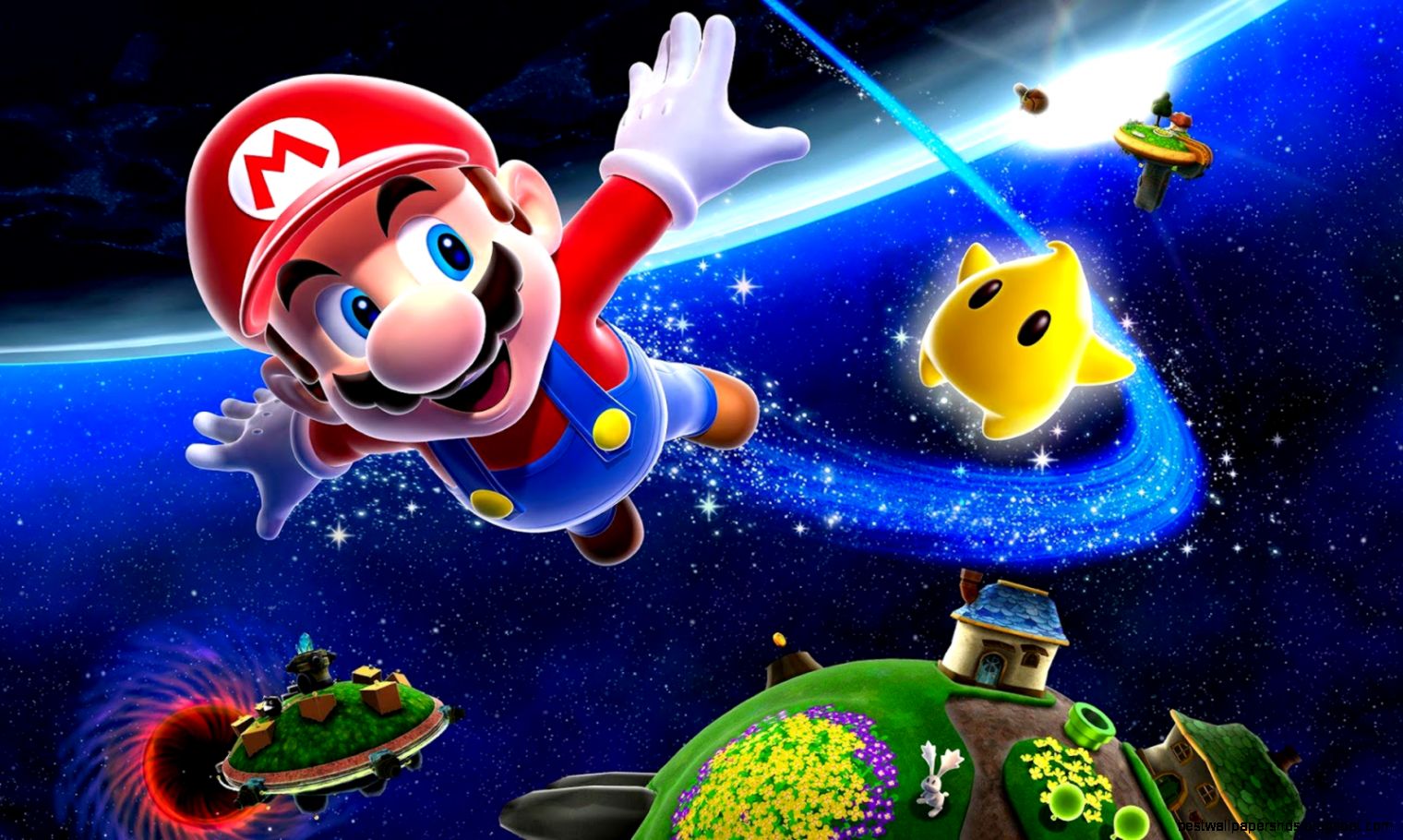 Super Mario Galaxy Wallpaper Wallpapers Quality Super Mario Galaxy Wallpaper Wallpapers Quality