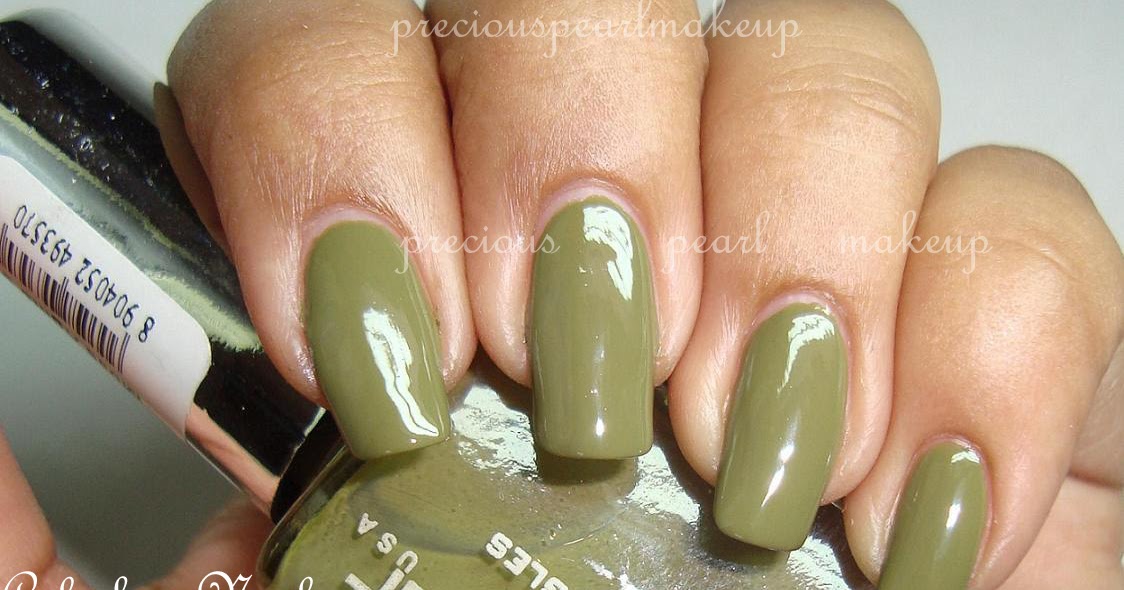 1. Essie Nail Polish in "Moss Green" - wide 4
