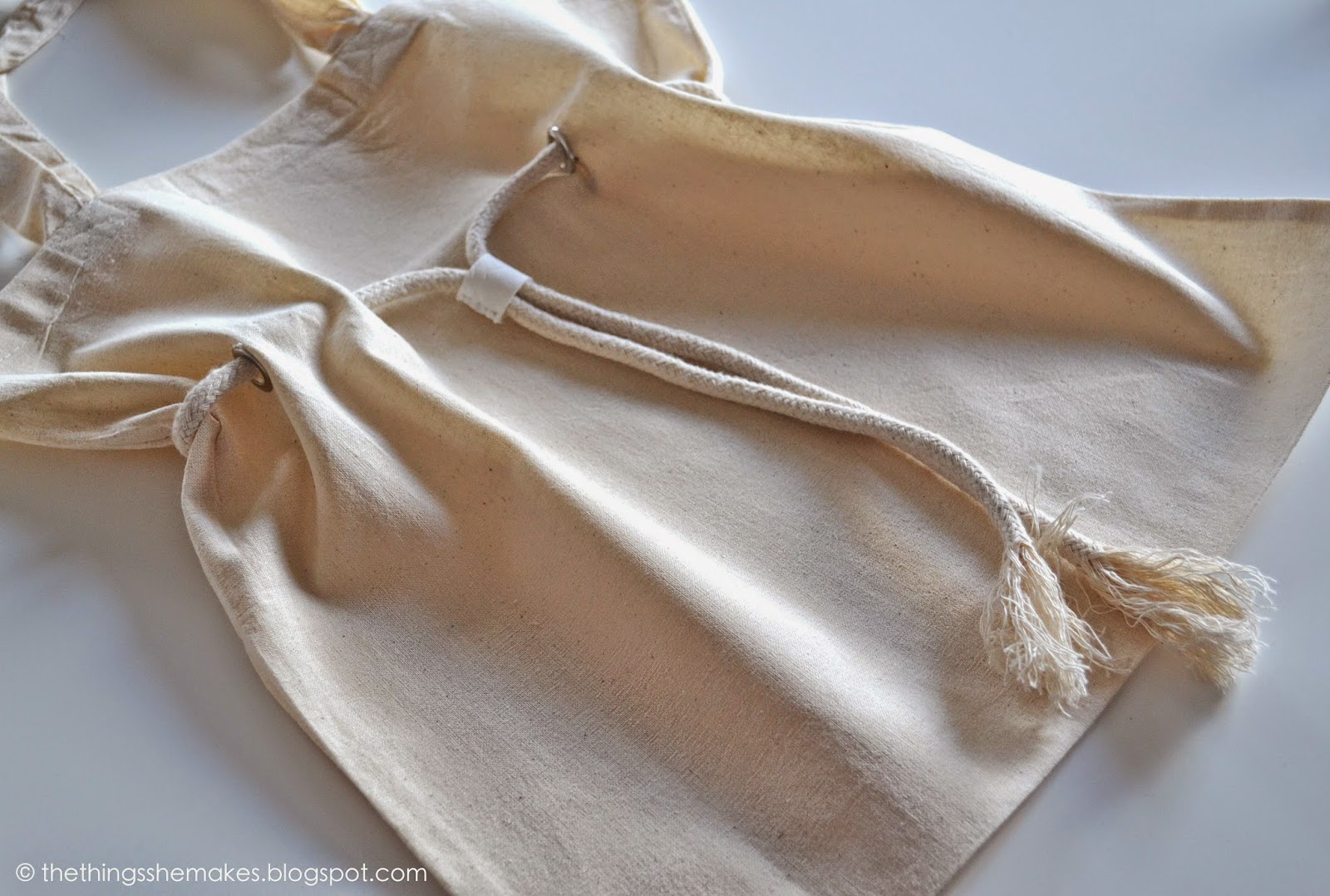 How To Make a Nautical Rope Eyelet Tote The Things She Makes