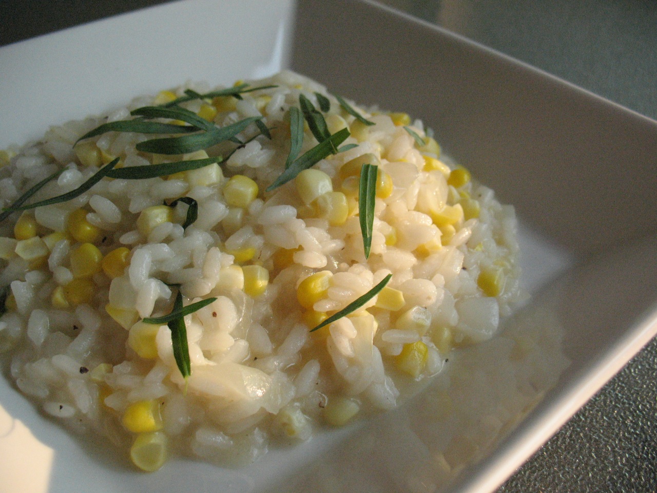 Cook In / Dine Out Corn Risotto
