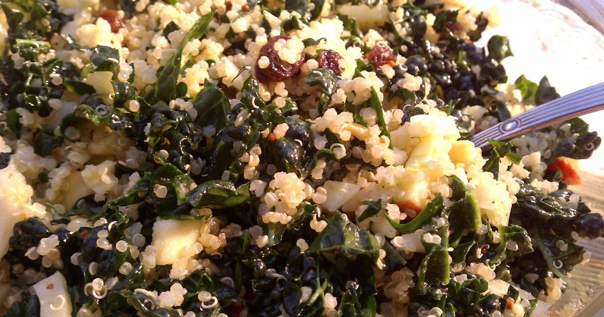 LoveLife Method Kale & Quinoa Salad with Balsamic Dijon Dressing