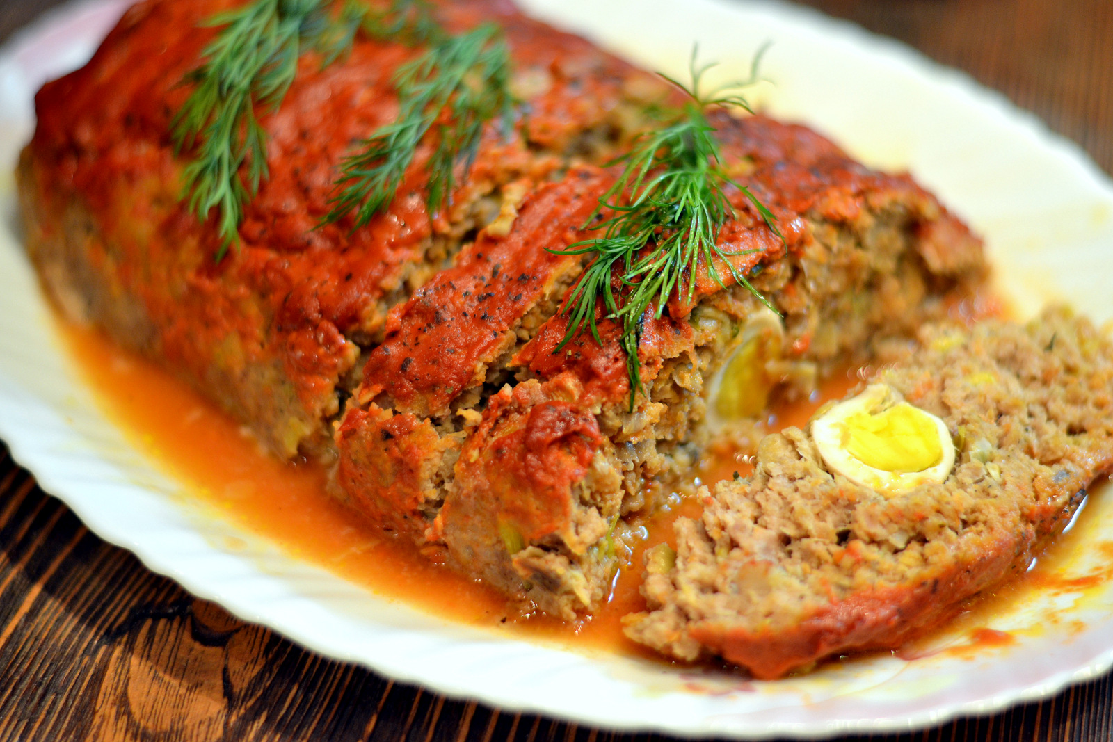 Мясная запеканка