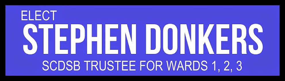 Elect Stephen Donkers for SCDSC Trustee Wards 1, 2, 3