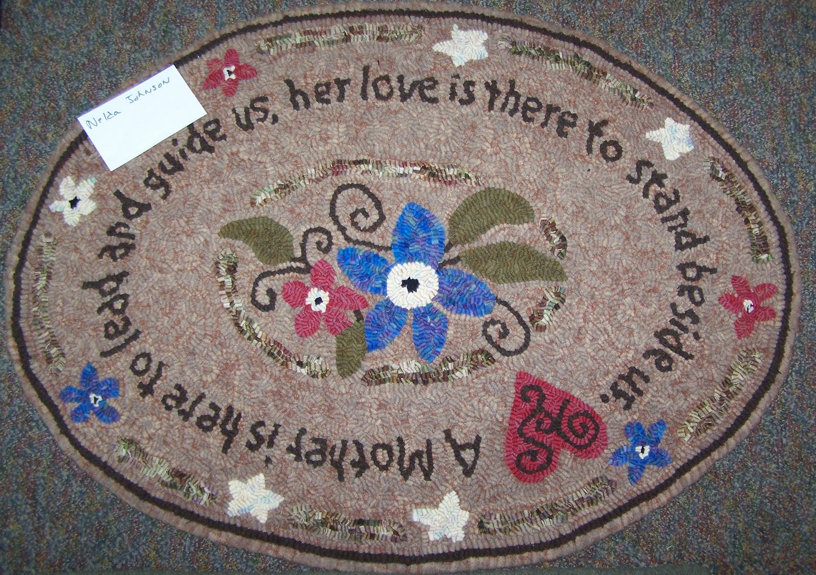 Arkansas Rug Hooking More Rugs from NWA Hookin and Rug Show...