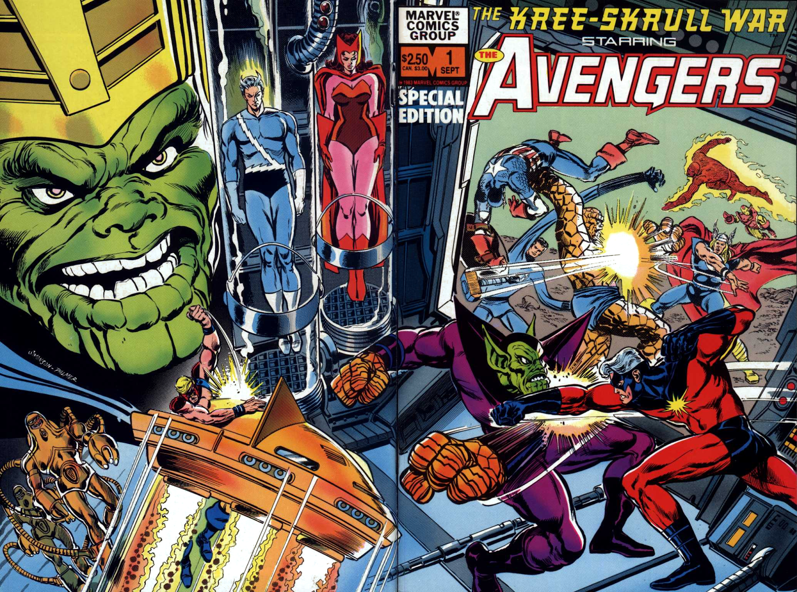 Avengers: The Kree / Skrull War - Back Issues - YouTube