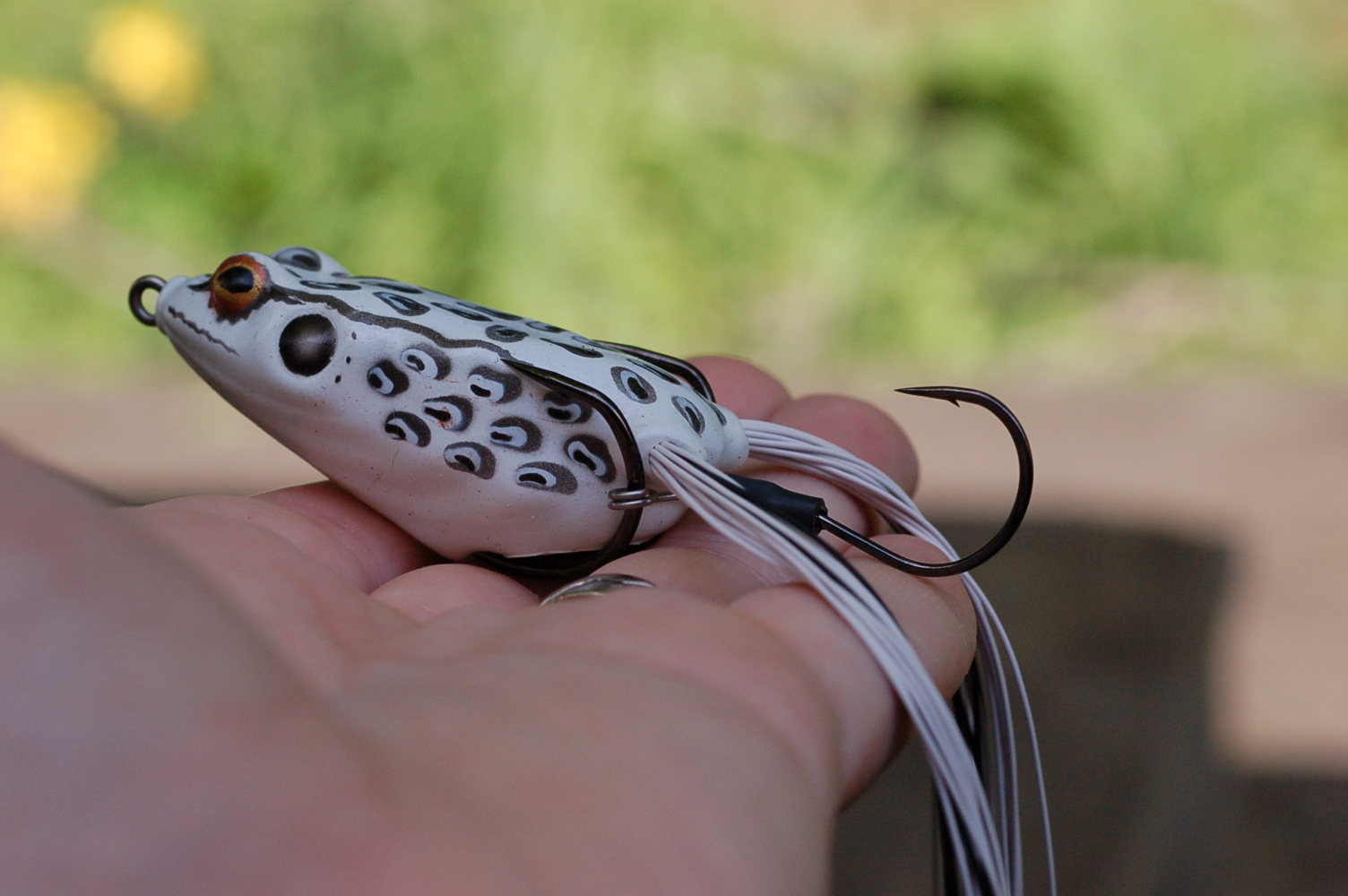Bass Junkies Fishing Addiction Lake Fork tackles a Frog trailer hook
