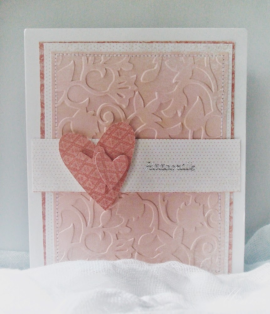 Crafting ideas from Sizzix UK Wedding card
