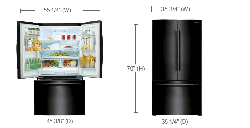 Here You Can Find And Buy Samsung Refrigerator: Rf261beaebc Samsung