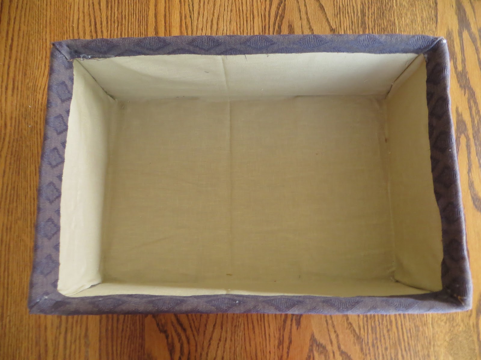 Namely Original How To Cover A Box in Fabric