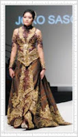model kebaya modern lengan pendek contoh gambar model kebaya modern