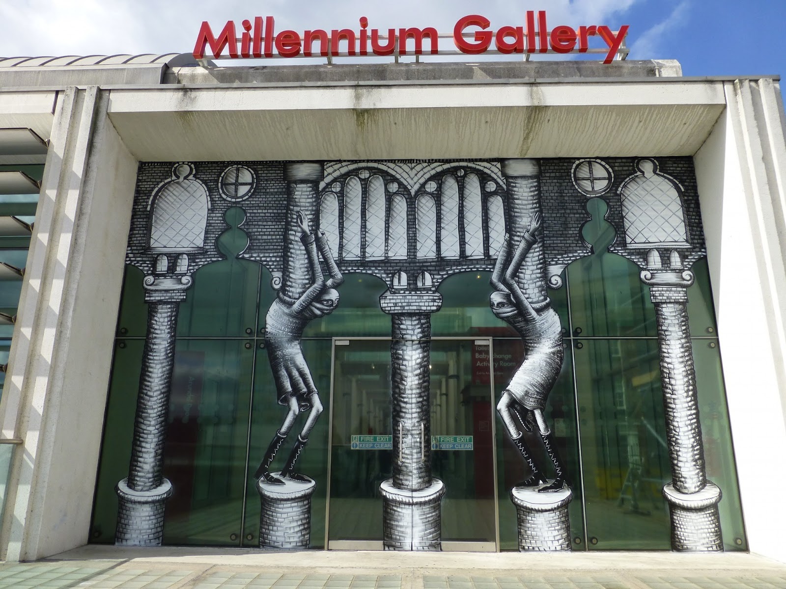 phlegm Millenium Gallery, Sheffield.