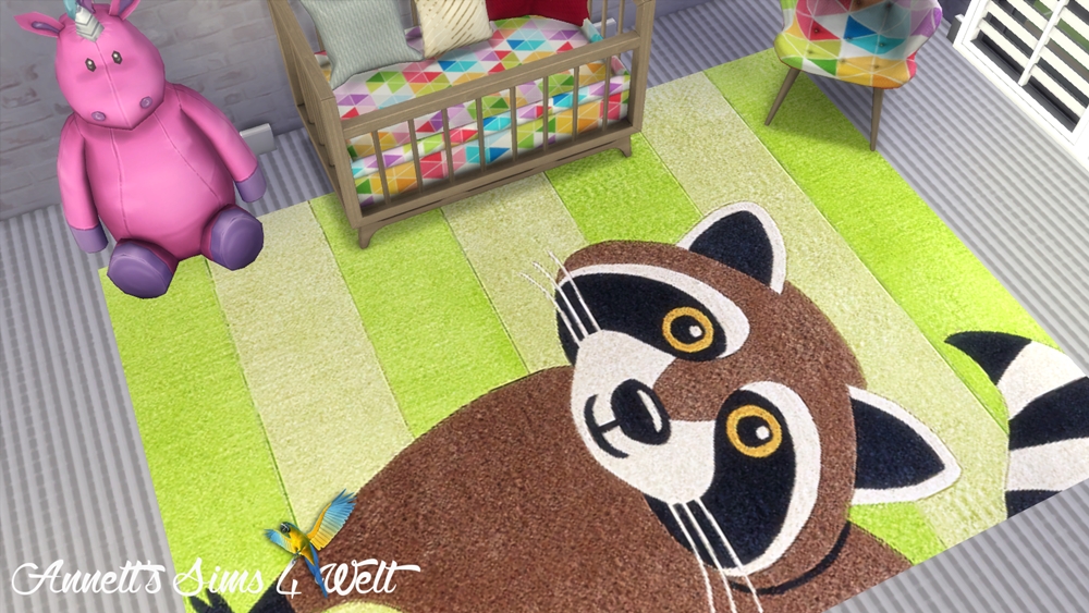 Sims 4 CC's The Best Kids Rugs Part 1