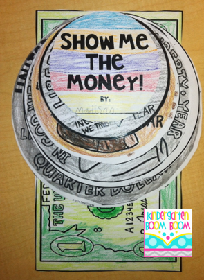 Kindergarten Boom Boom: Money Flip Book Freebie