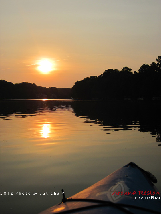 Newbie Paddler Lake Anne, Reston Virginia