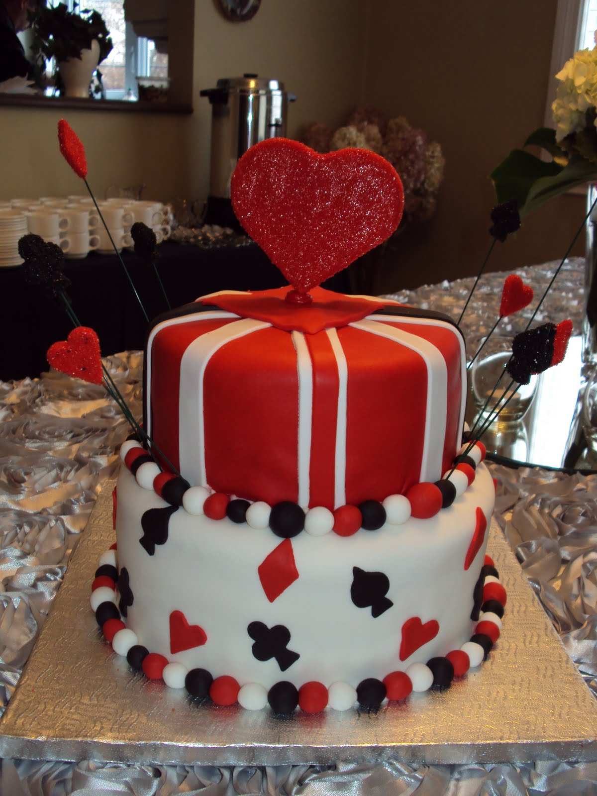 Casino Night Cake