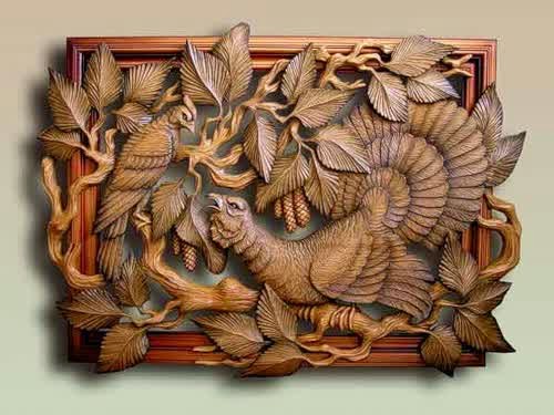 wood carving artwork made by Peter Nosikov