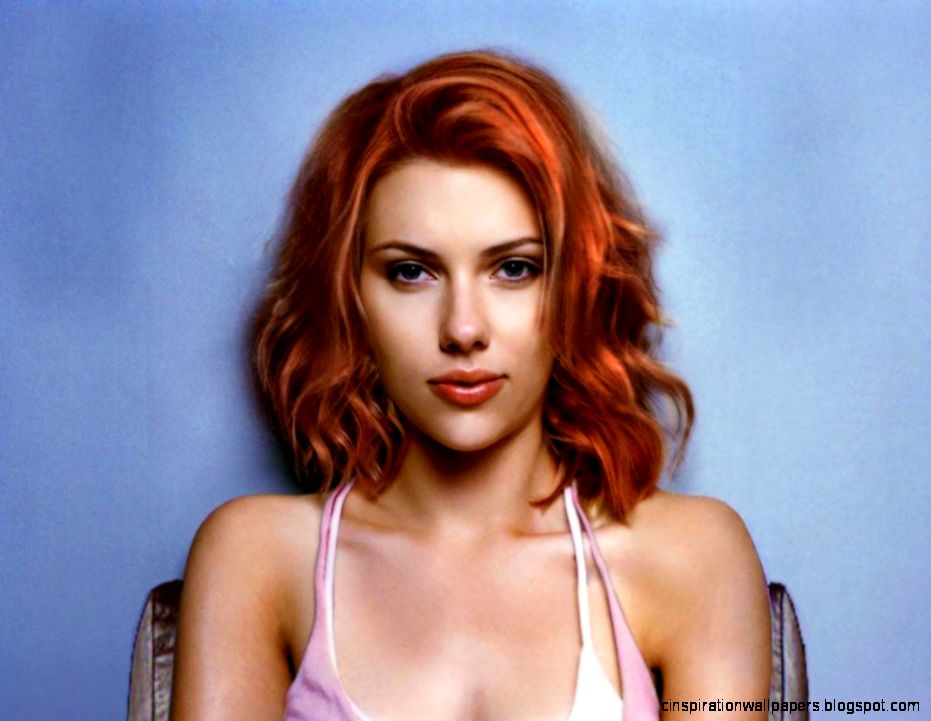 Scarlett Johansson dyes hair red CelebBee Scarlett Johansson dyes hair red CelebBee