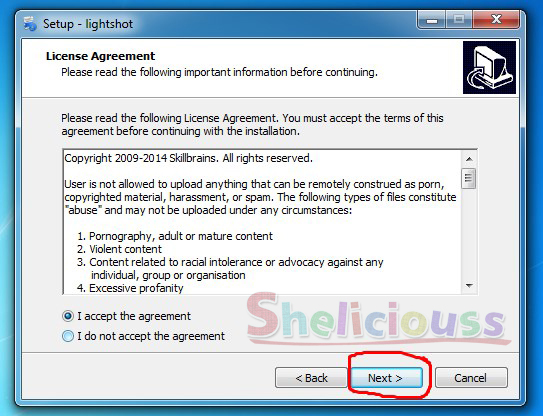 how to get to lightshot settings how to get to lightshot settings