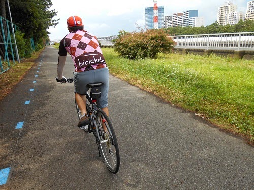 海岸線ポタリング 幕張稲毛シーサイドランニングコース