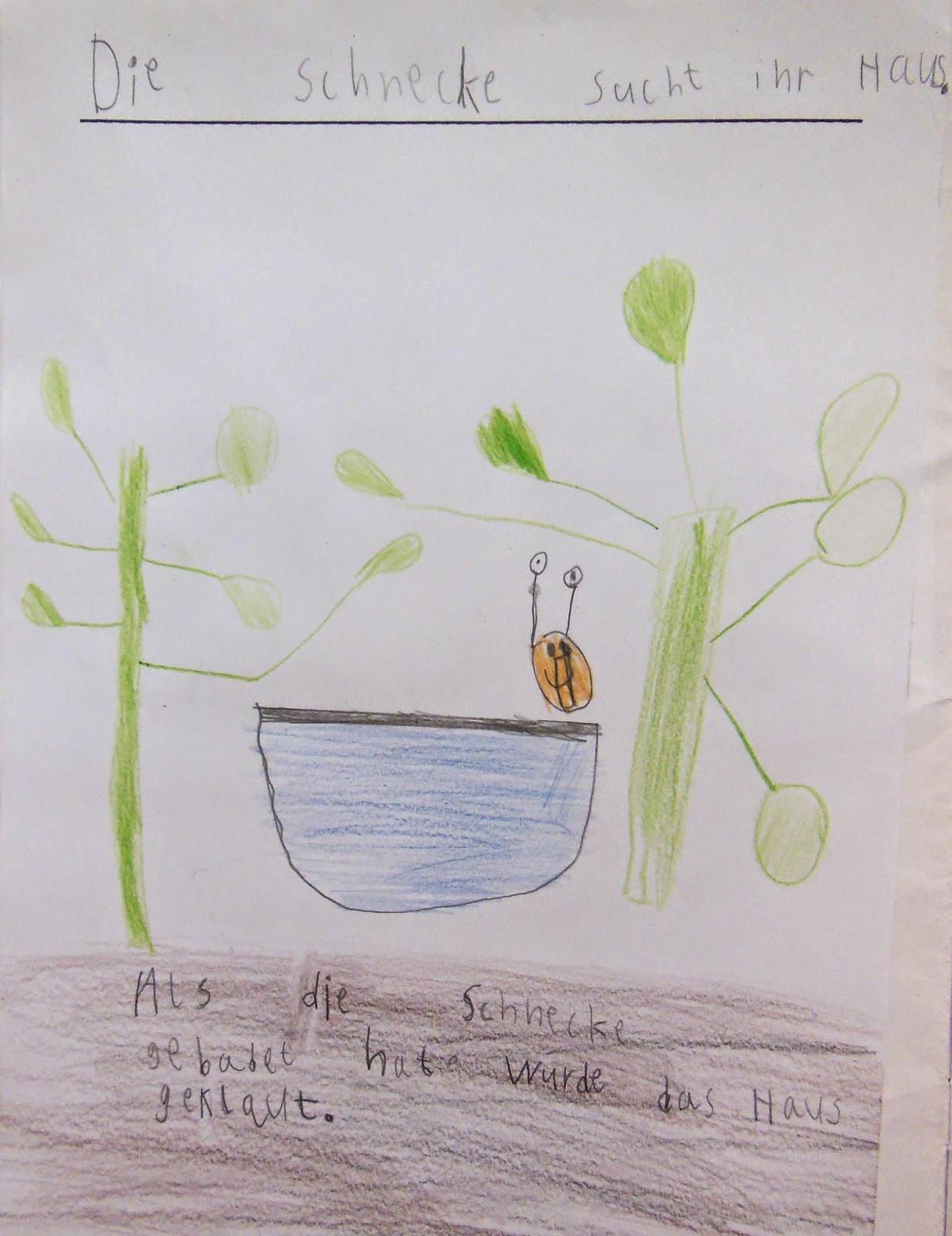 Reif Fur Die Ferien Ergebnisse Zum Buchprojekt Von Der Schnecke Die Wissen Wollte Wer Ihr Haus Geklaut Hat