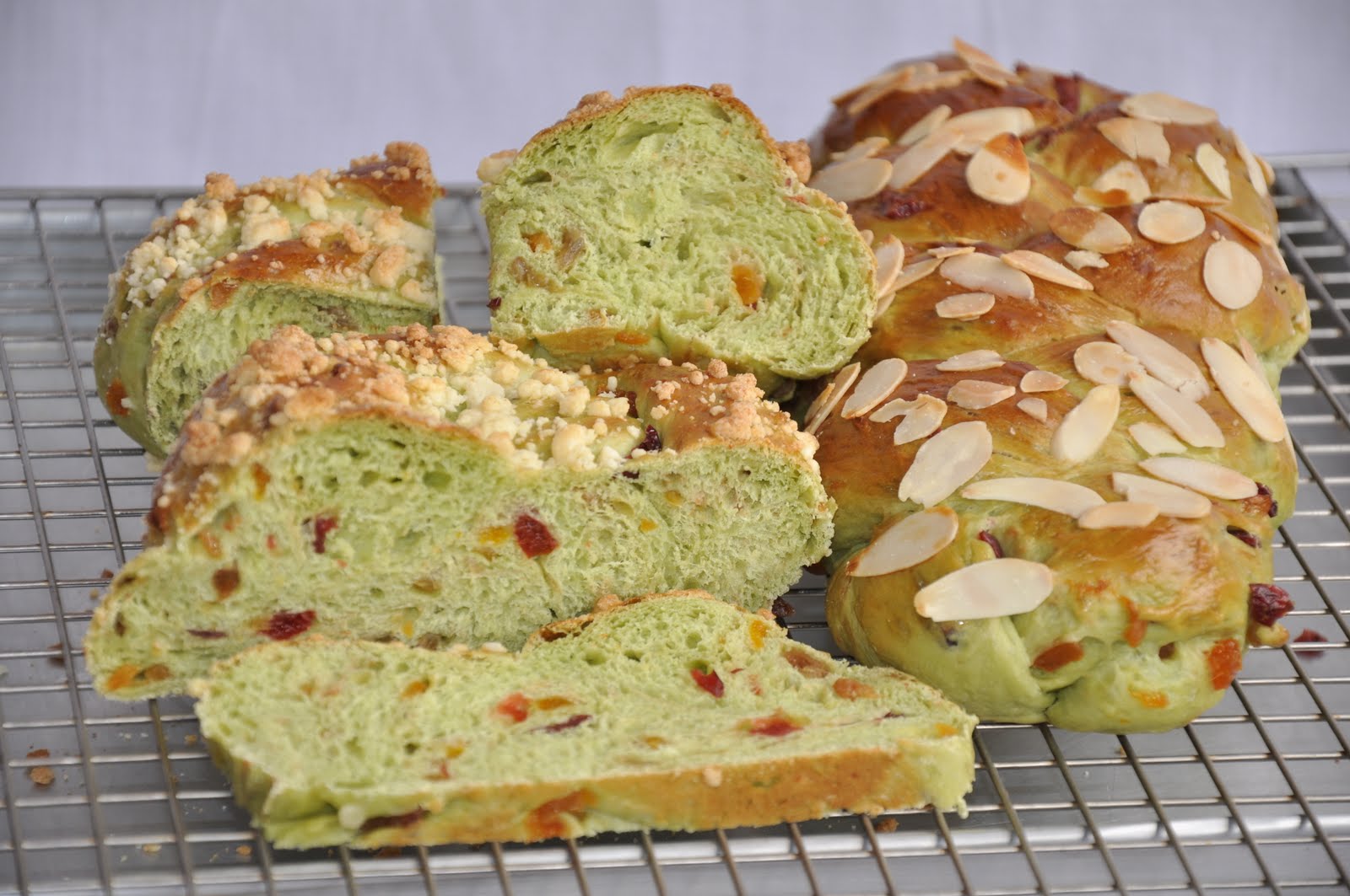 Veronica's Kitchen Green Tea Bread