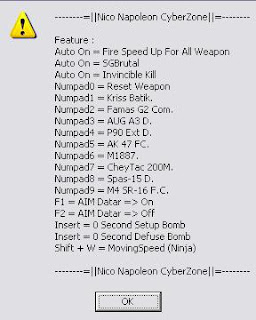 Cheat Point Blank Fullhack + Replace Weapon