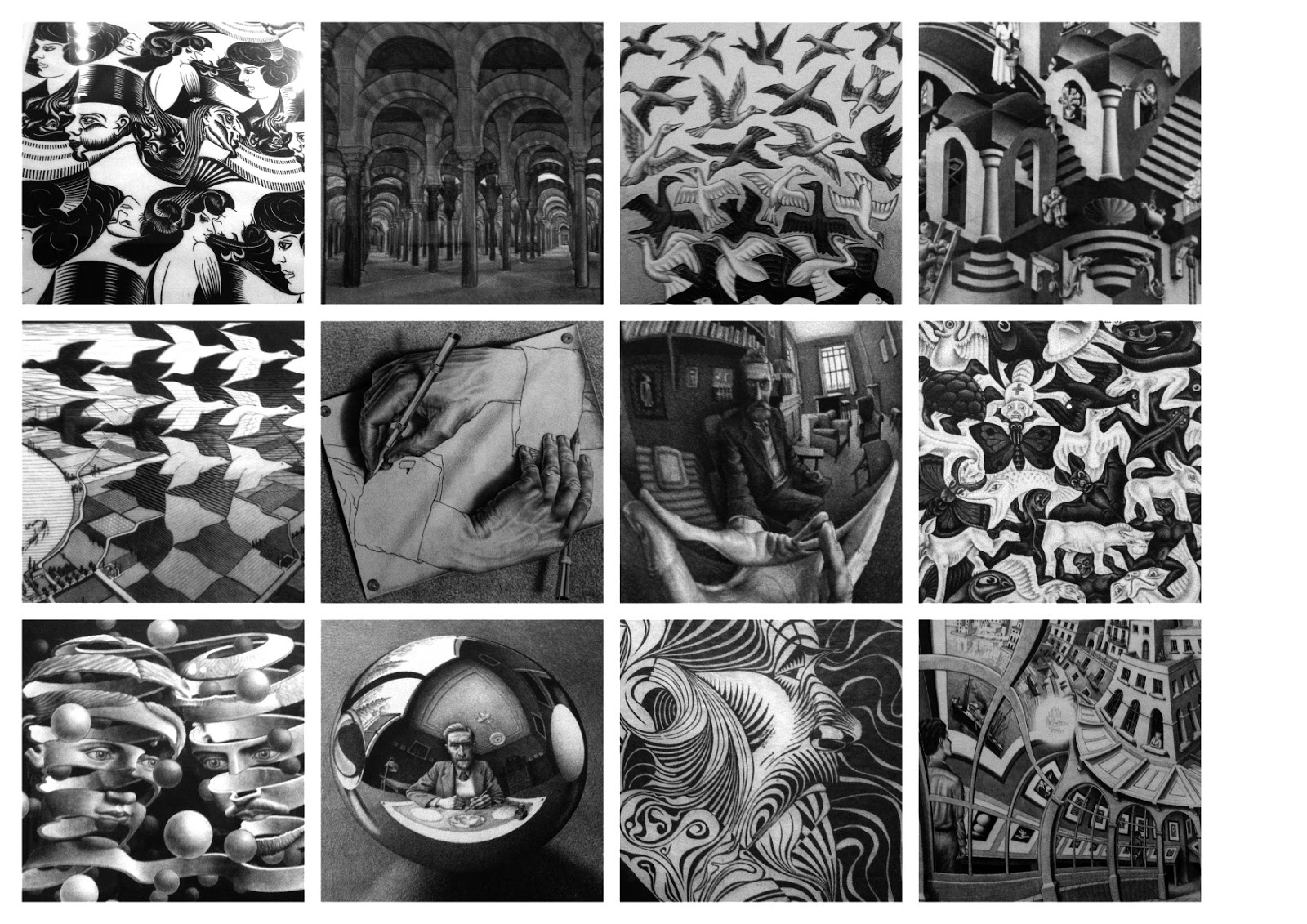 Jane's London The Amazing World of M. C. Escher at Dulwich Picture Gallery