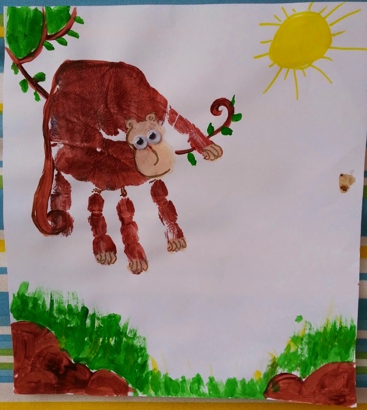 new year monkey handprint s treasures handprint monkey handprint new year monkey handprint s treasures handprint monkey handprint