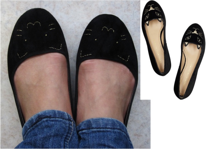 Cation Designs DIY Charlotte Olympia Kitty Flats